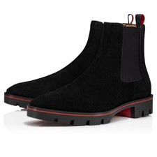 Men handmade black chelsea - men's,