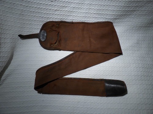 Vintage brown canvas leather - vintage, &