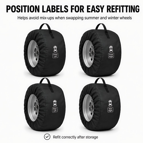 Wheel tyre storage bags - 4, x
