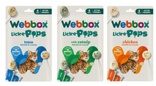 Webbox Lick-e-Pops Cat Treat