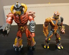 2 Gormiti Magmion 5"  & 6"