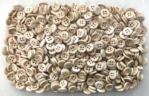 Buttons 12mm warm - buttons, beige