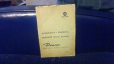 WORKSHOP MANUAL DURKOPP MOTOR SCOOTER.DIANA..Sport 200/TS 175/TSE 200 cc Ed1960.