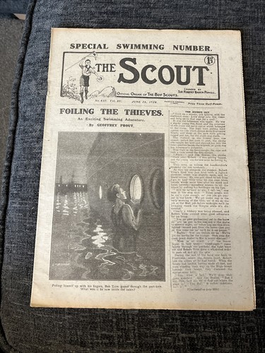 The scout magazine paper - the,