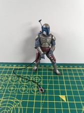 STAR WARS Attack of the Clones JANGO FETT 3.75" Action Figure HELMET Hasbro 2001