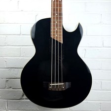WASHBURN AB-10 BLACK ACOUSTIC 4 STRING BASS GUITAR