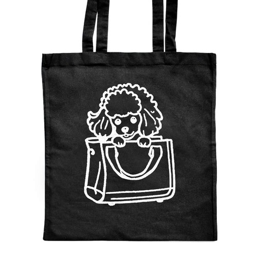 Toy poodle handbag - 'toy,
