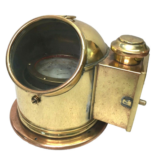 Vintage brass sestrel - brass,