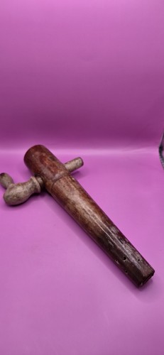 Antique wooden keg tap 5cm - tap, 18.5cm