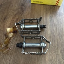NOS Raleigh 501 Quill Road Pedals - VTG L'Eroica 1970s peddles