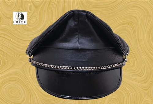 Genuine leather black army - leather,