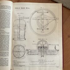 1852 Engineering Print - Chalk Wash Mill - Pug Mill