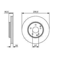 Brake discs vented for - brake,