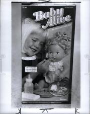 1990 Press Photo Dolls Diaper Rash Pretend Food - RRU63003