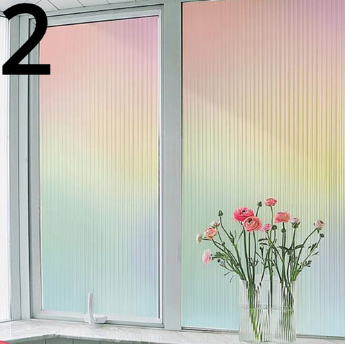 Frosted static cling glass - static,