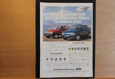 Original FORD FIESTA FREESTYLE FINESSE mag advert frame-ready wall-art flat-pack
