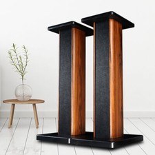 1Pair Wood Column Bookshelf