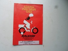 Vintage TI Raleigh Cycle Handbook Covering Childrens Models  Early 80's