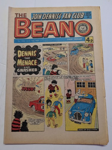 Beano comic 1808 march - comic,