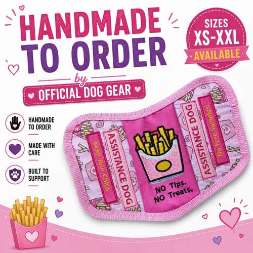 Cute fries assistance service - fries, assistance/service