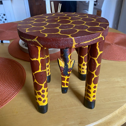 Children wooden stool - wooden,