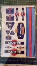 Martini Racing 1/10 Sticker Decals For Rc Racing Car