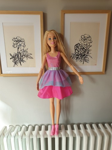 Mattel barbie large huge 70cm - barbie,
