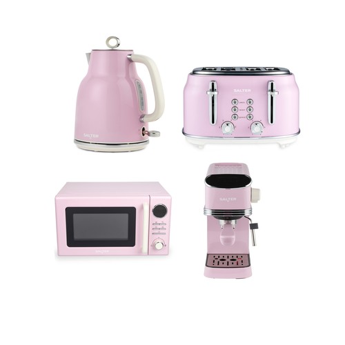 Salter retro pink kitchen - kitchen, set