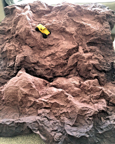 Rock crawler terrain mat - rc,