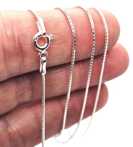 Silver chain necklace - chain,