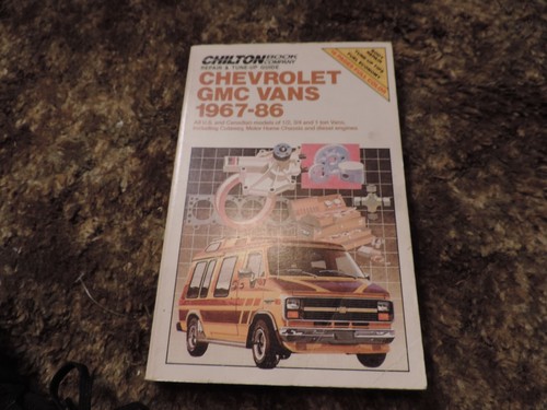 Chilton 6930 chevy gmc vans - chevy/gmc,