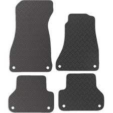 Carsio Tailored Rubber Car Floor Mats for Audi A4 2016+ Onwards