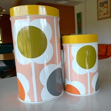 Orla Kiely Storage Tins Retro