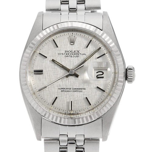 Rolex datejust 1601 silver - datejust,