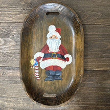 Wood Tray Hand Painted
