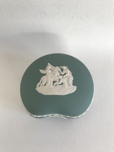 Wedgwood teal jasperware - ,