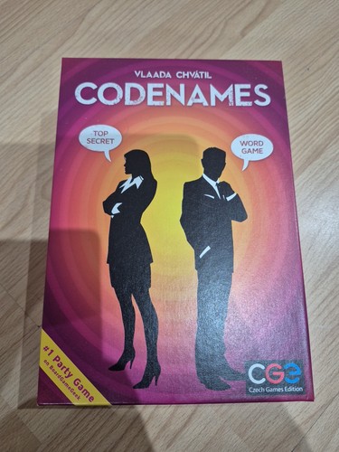 Codenames board game - board,