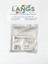 Sykes Pickavant 02704300 - 8mm Die Set for 270 Series Pipe Flaring Tool - NEW