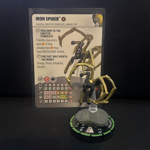 Marvel heroclix iron spider - iron,