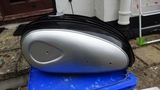 BSA C15 B40 Petrol Fuel Tank 40-8004 Black Silver Painted with Ceandess Cap