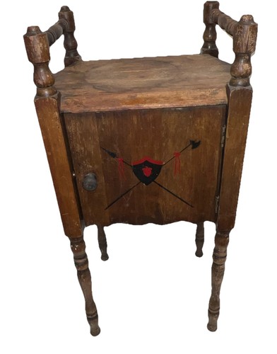Antique smoker cabinet - smoker,