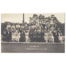 GILLINGHAM Dorset, Amateur Operatic Society, Iolanthe 1926, RP Postcard Unused