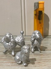 Vintage Solid White Metal