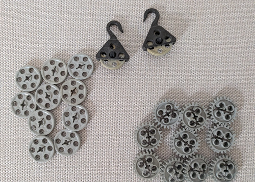 Lego technic pulley wheels - technic,