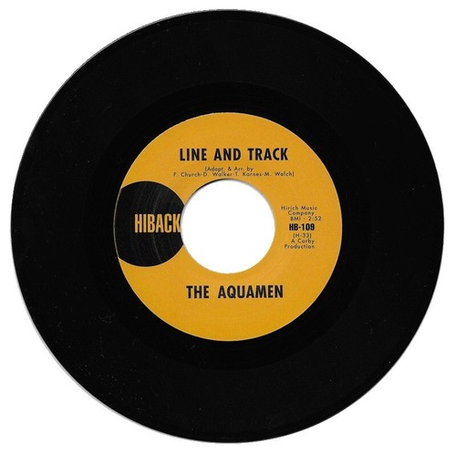 The aquamen line and track - line, /