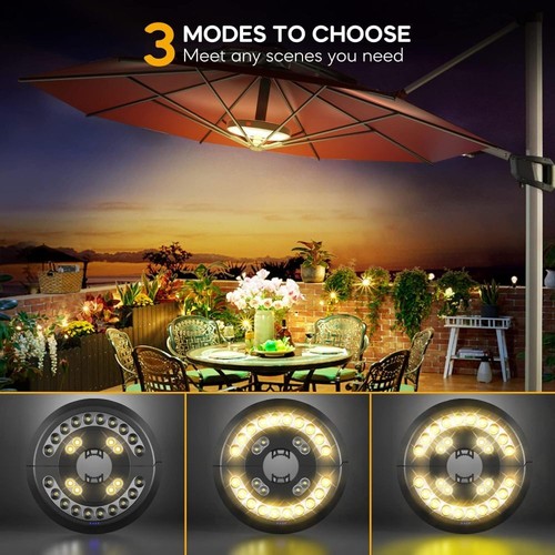 Garden parasol lights led - lights,