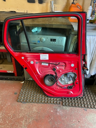 Rear door red ly3d - os, vw