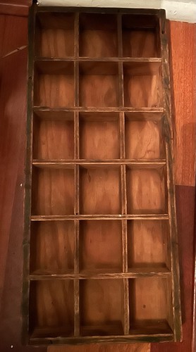 Vintage rustic pigeon hole - rustic,