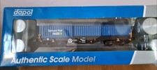 Dapol OO Gauge Telescopic Hood Wagon Tiphook Rail Blue 4f 039 008