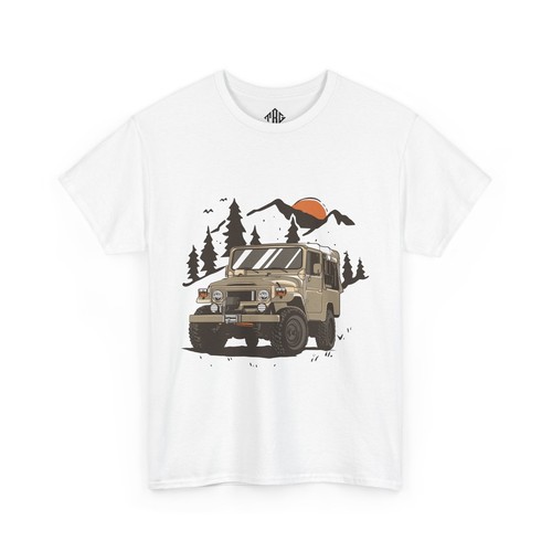 Toyota fj40 tee rugged - tee,